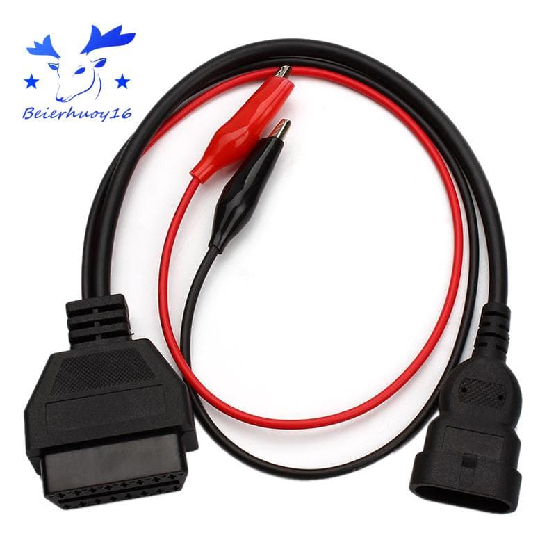 Para fiat 3 Pinos Alfa Lancia A 16 OBDII OBD2 Obd-II Adaptador De Conector Cabo De Diagnóstico