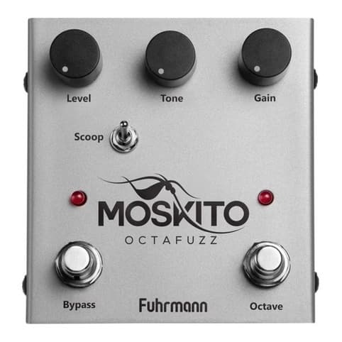 Pedal De Efeito Fuhrmann Moskito Octafuzz Oz10 Prateado