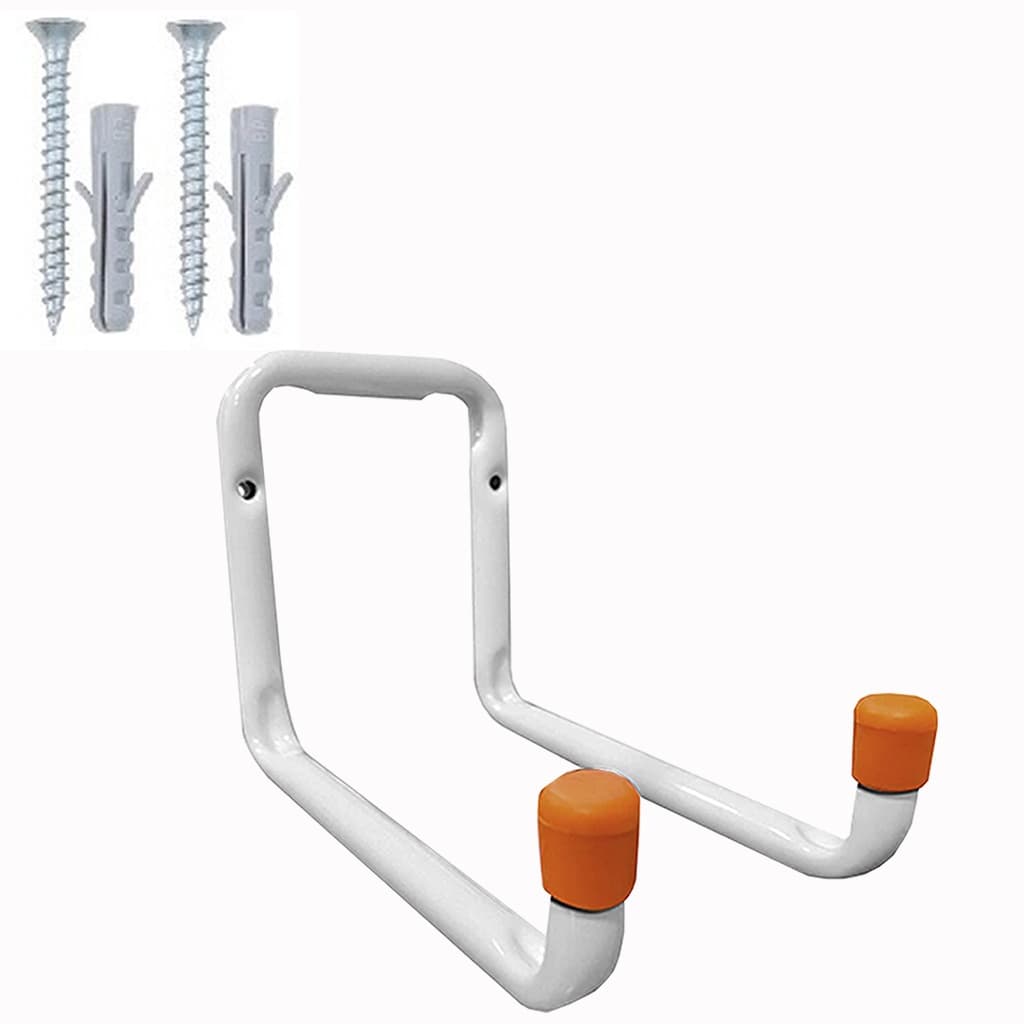 Suporte Gancho 155MM 30kg Pendurar Escada Bicicleta Parede
