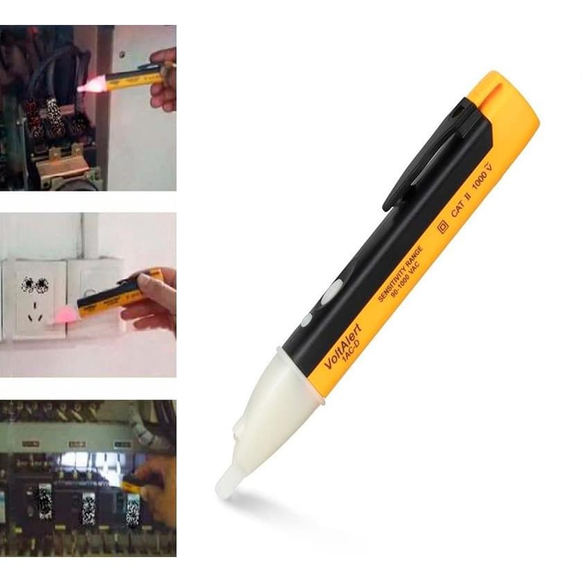 Caneta Teste De Voltagem Sonora C/ Pilhas P/ Envio Imediato!