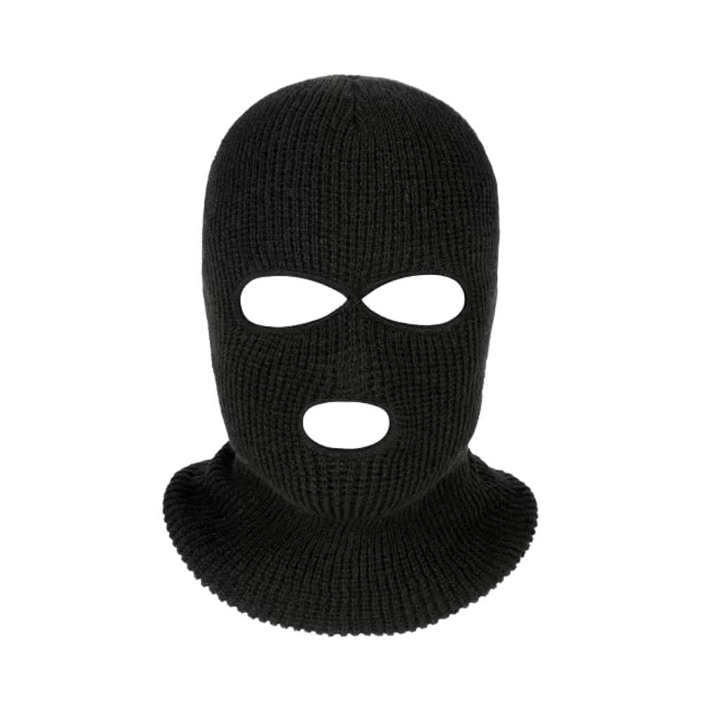 Touca Ninja Balaclava 3 Furos p/ Inverno Capuz de Motoqueiro Moto