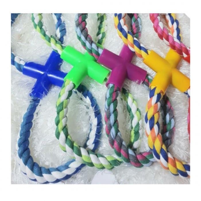 Brinquedo mordedor corda infinito para cães / Preço & Tal