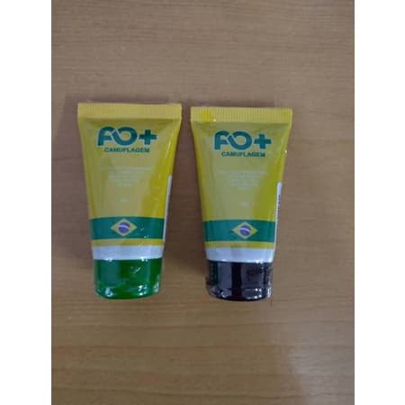 Kit Camuflagem FO+ Verde e Preta