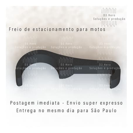 Freio De Estacionamento Motos E Scooters Universal Manopla