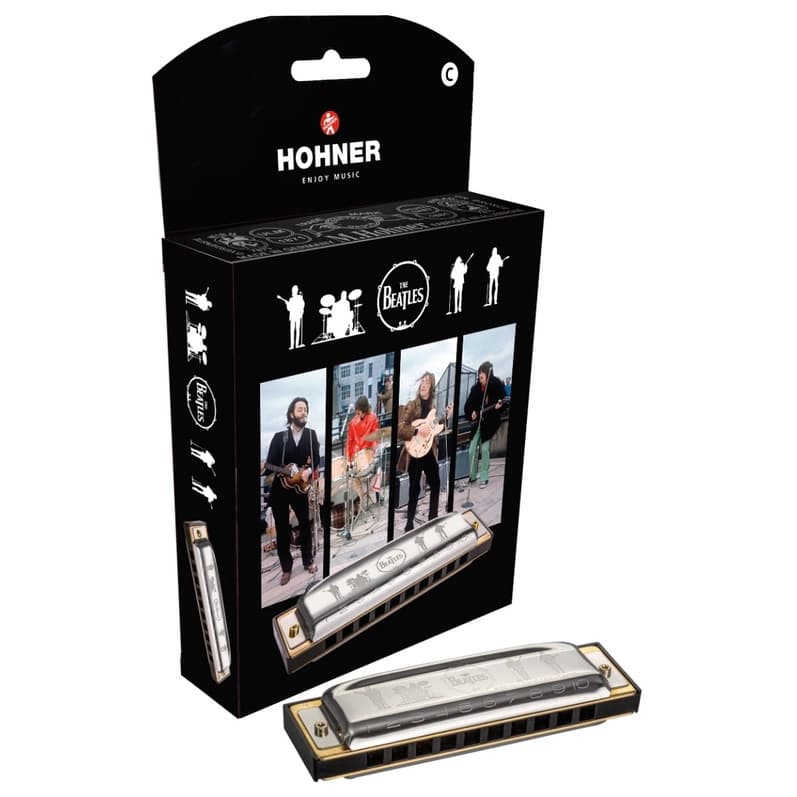 Gaita de Boca Diatônica Hohner Beatles C em Do
