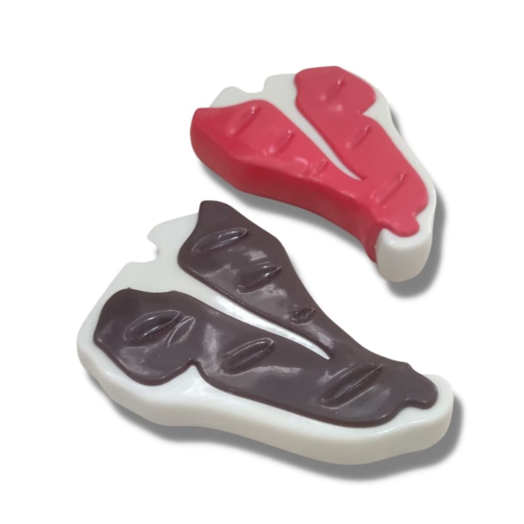 Mordedores Para Pets Brinquedos Bife Maciço TPR Resistente Sortido Mordedor para Cachorro Pet