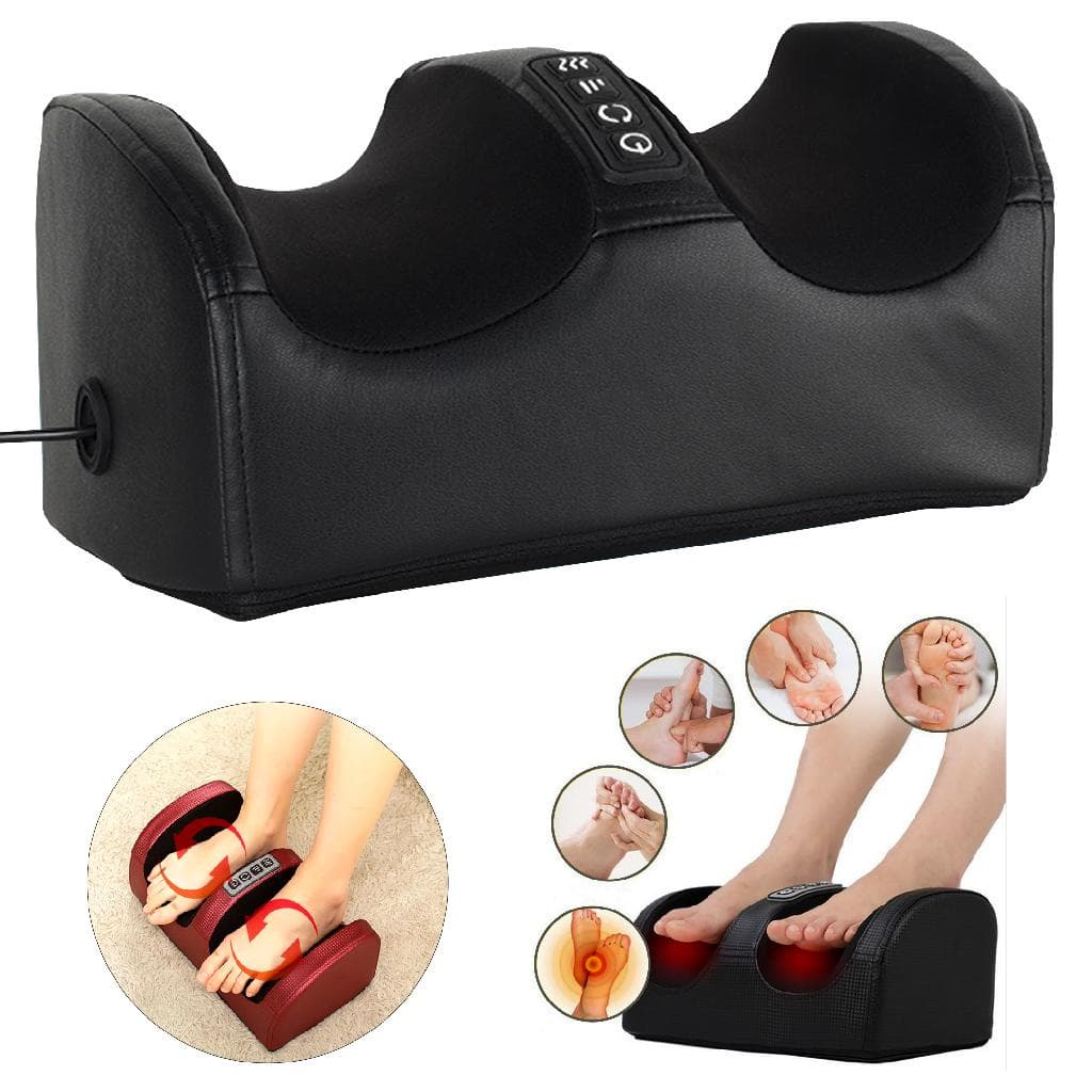 Massageador De Pés Elétrico Massagem Relaxante Relax Pro Com Infravermelho Linha Premium