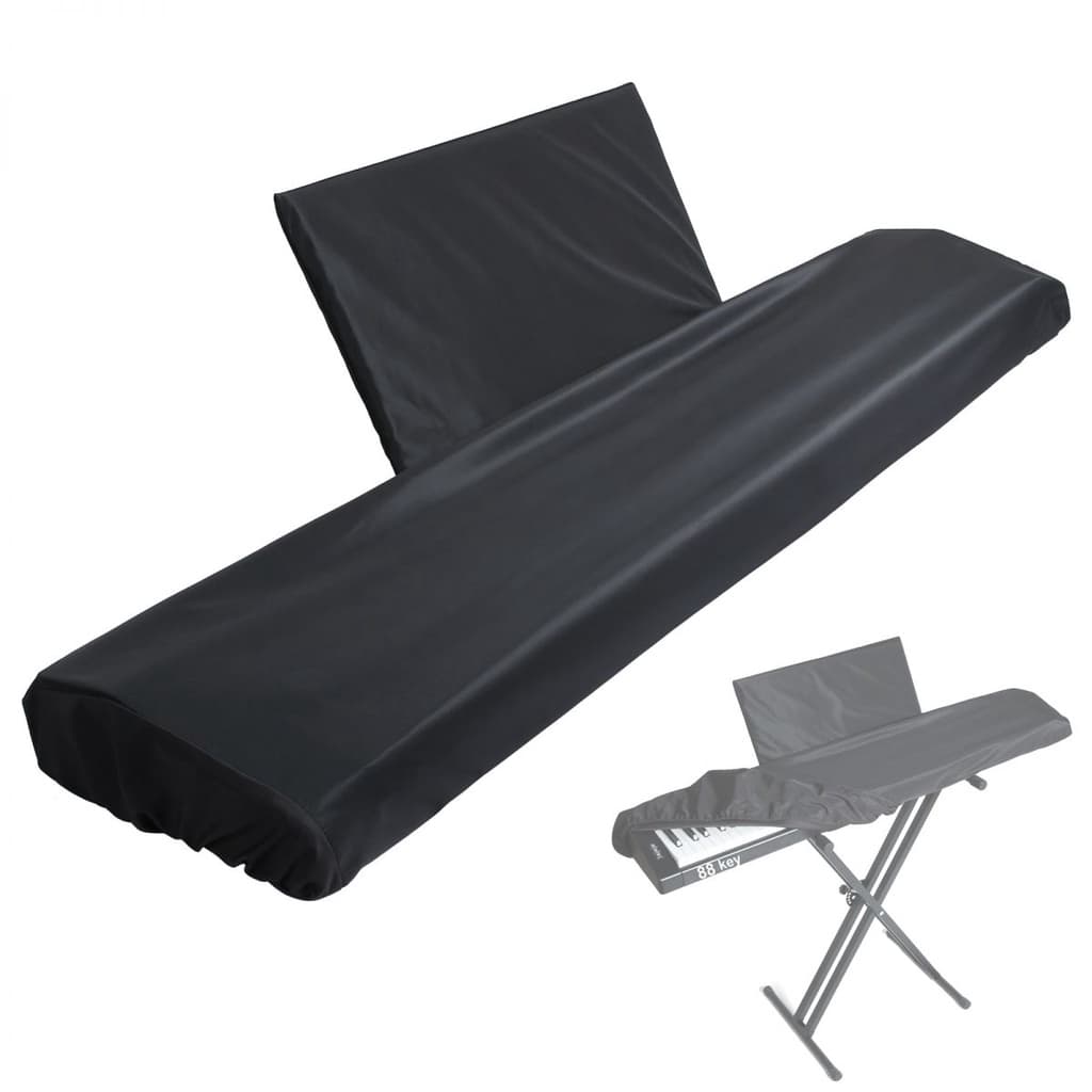 Capa De Pó De Teclado De Piano Lavável Em Tecido Spandex Para Elétrico Digital De 88 Chaves