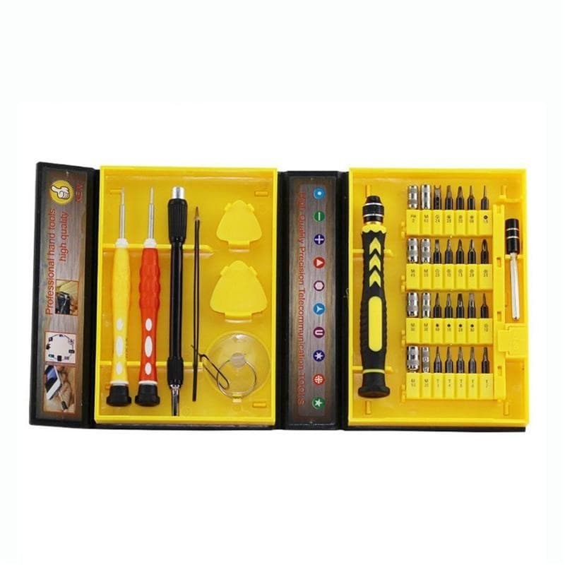 Kit Ferramentas 38pcs Reparo Notebooks Pcs Celulares Tablets