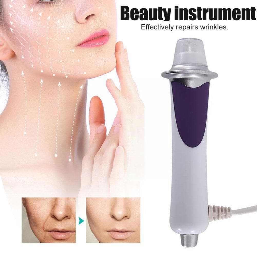 Massageador Facial Derma Wall Anti Rugas Cuidado Profissional RF Radiofrequência Lifting Aparelho De Estética anti rugas cuidado facial EMS Para Remoção limpeza de pele aparelho massagem