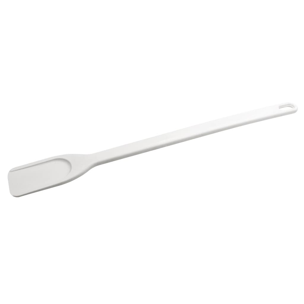 Espátula industrial 49cm polipropileno branco pá mexedora cozinha restaurante
