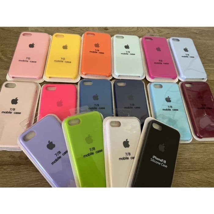 Capa Silicone Aveludada Compatível iPhone 7 8 SE 2ª 3ª Geração – Linha Premium