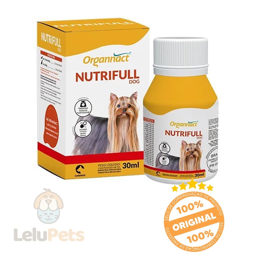 Nutrifull Dog 30 ml Suplemento Vitamínico Para Cachorro