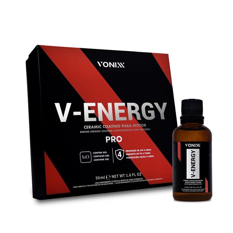 V-Energy Pro Vitrificador Para Motor Vonixx 50ml