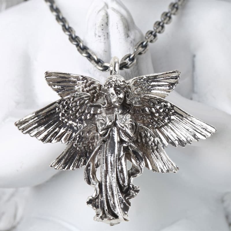KIN Antigo Prata Anjo Encantos Com 6 Asas Vintage Charme Balançar Para Fazer Jóias Descobertas DIY Colar Pulseira Keyc