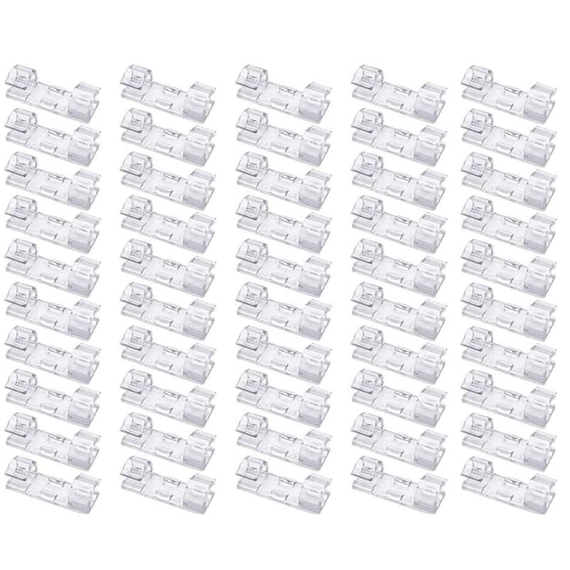 Kit Clip Organizador De Cabos e Fios 40 Peças Autoadesivo