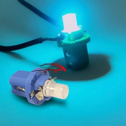 2 Lâmpada Led Ice Blue Comando Ventilação Analógico Astra
