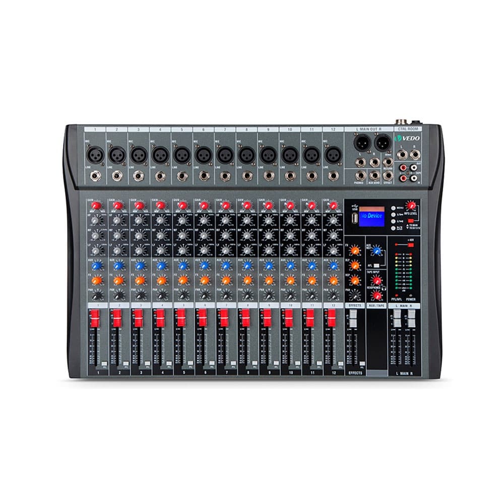 Mesa Profissional Vedo VDA212L de 12 Canais - MS0087