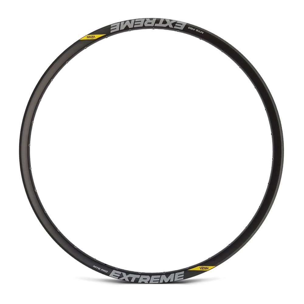 Aro 29" Bike Vzan Extreme Pro Disc 28 Furos Preto Fosco Tubeless