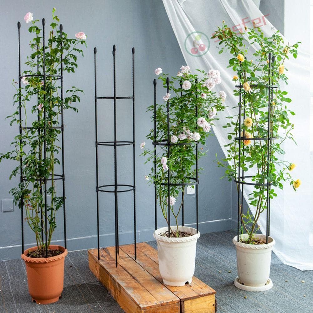 Treliça De Jardim SOSFER , Suporte De Planta Infinitamente Emendável Empilhável Rosa De Escalada Vertical