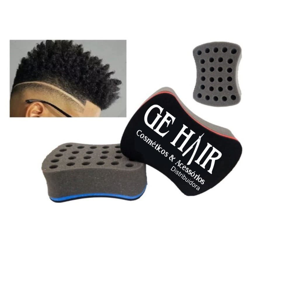 Esponja Nudred Bucha Enrolar Cabelo Nudread Spongedread Afro