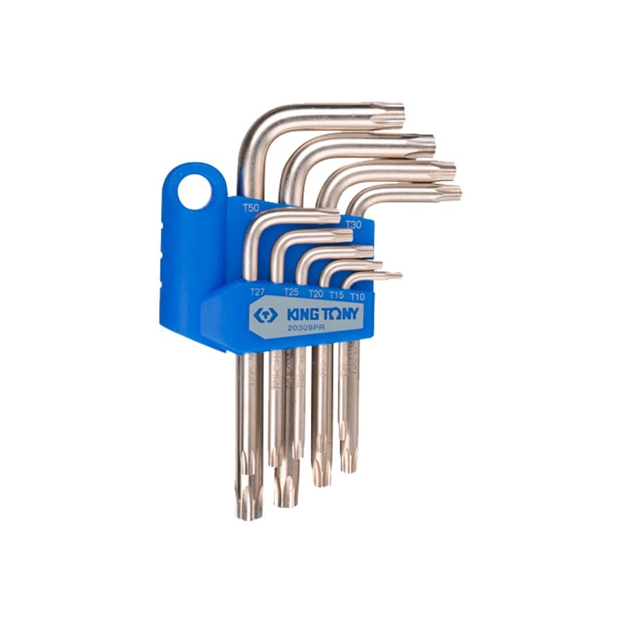 Jogo De Chave Torx Tipo L 9 Peças - King Tony 20309pr