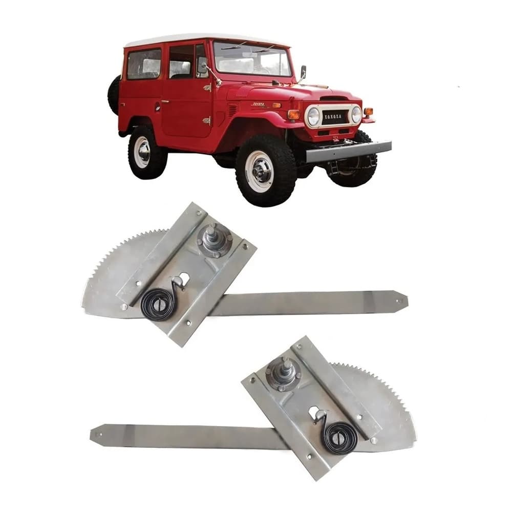 Par Máquina Vidro Manual Porta Toyota Bandeirante 58 A 1981