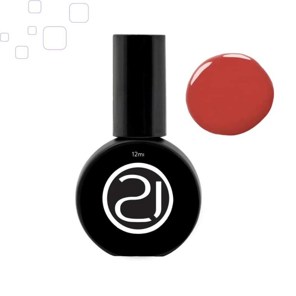 Esmalte em Gel Nails 21 Cor 304 Escarlate - 12ml