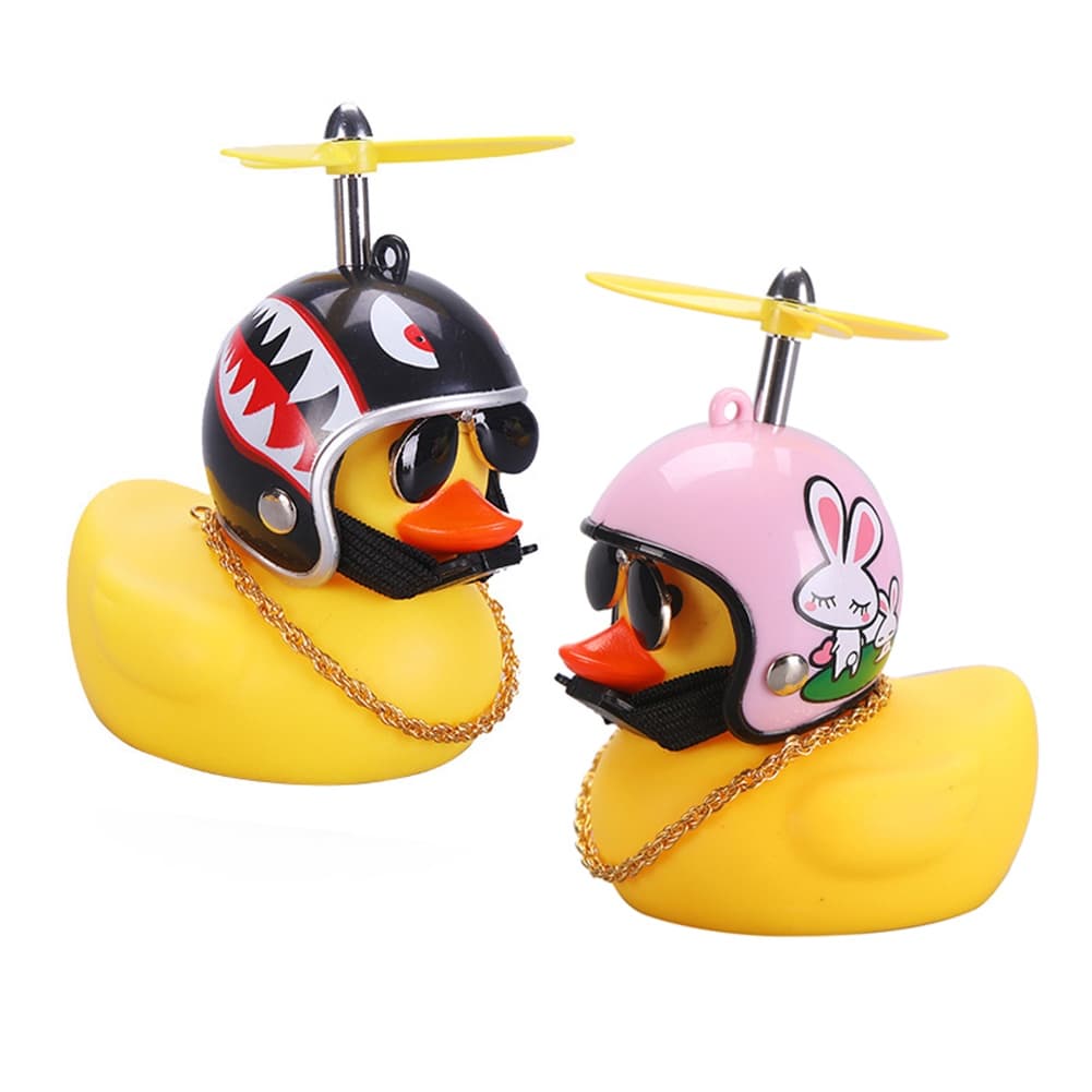 GS Pato De Carro Com Capacete Quebrado Vento Pequeno Amarelo Acessórios De Ciclismo De Motocicleta