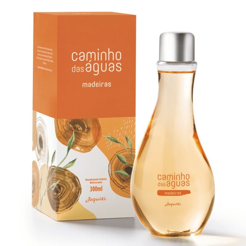 Colônia Refrescante Caminho das Águas Madeiras 300ml - Jequiti