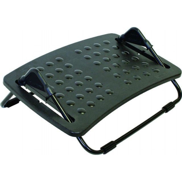 APOIO ABS PRE Apoio para os Pés com Regulagem - Material: ABS - Preto, descanso para pernas, bandeja para colocar pé, ergonomia para coluna