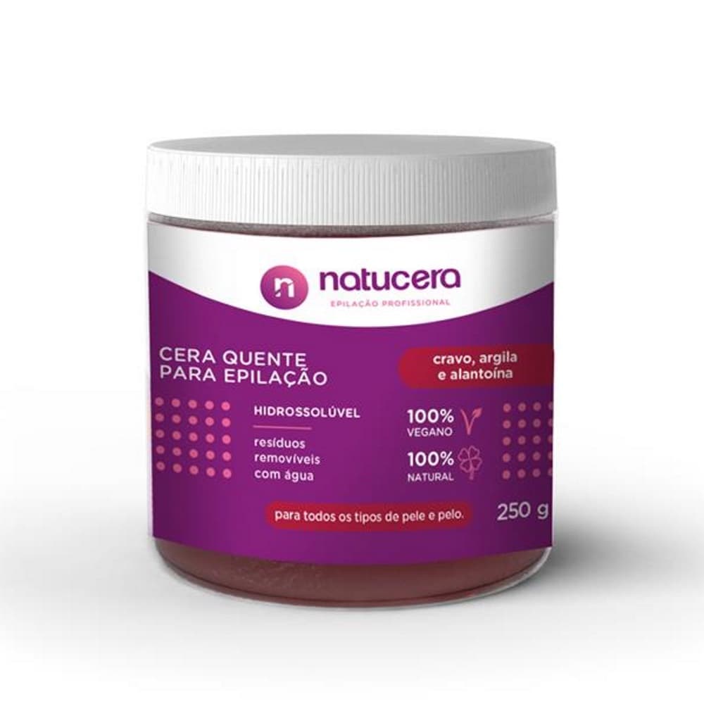 Cera Depilatória Natucera 250g Cravo