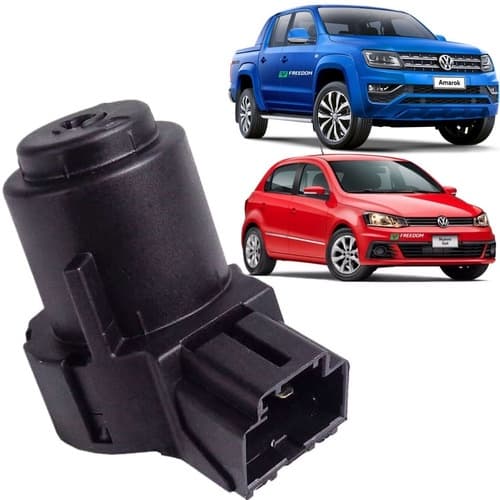 Trava de Direção com Comutador 2010 a 2018 VW Amarok Gol Fox Voyage Fox Spacefox 1.0 1.6 2.0 Novo