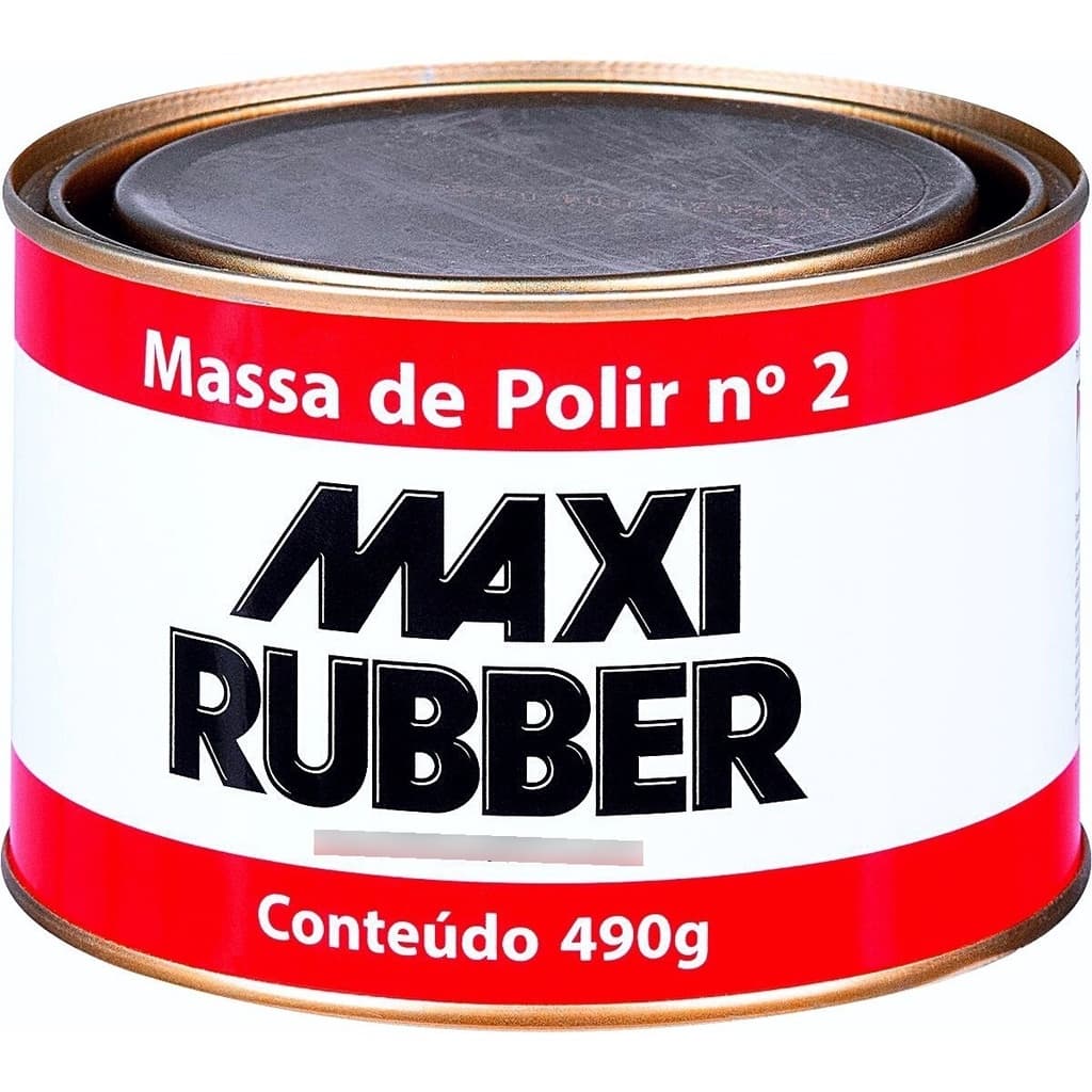 MASSA DE POLIR N2 490 G - MAXI RUBBER Profissional