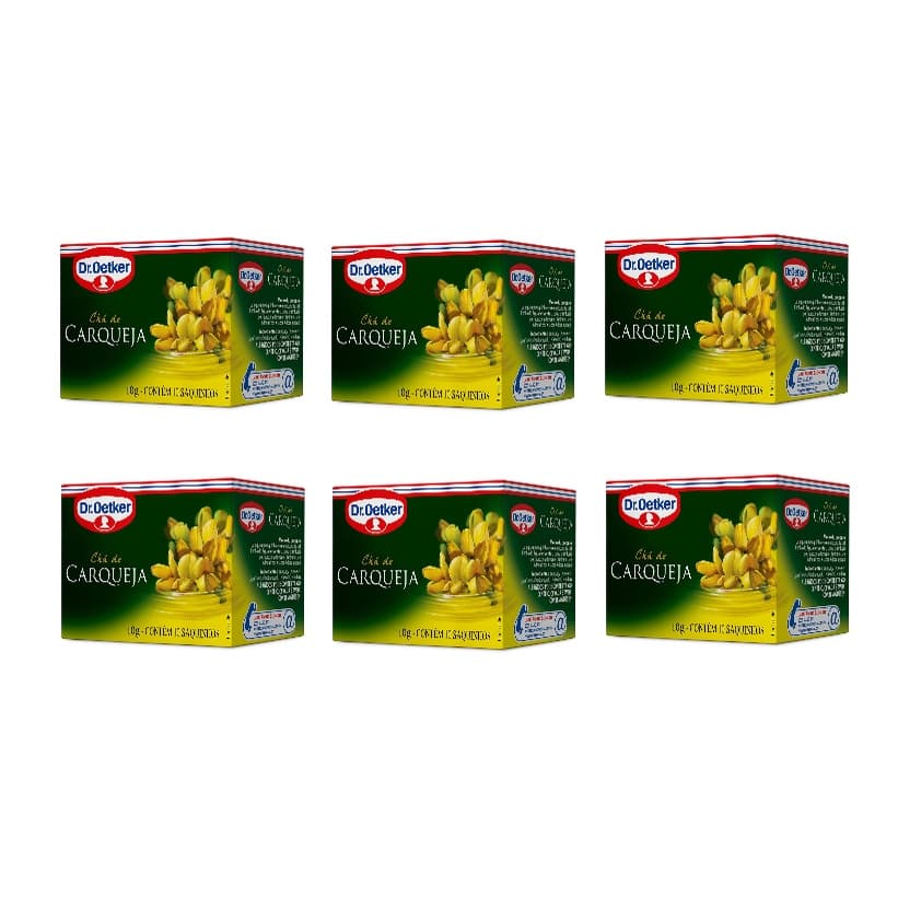 6un Chá Carqueja 10 Sachês - Dr. Oetker