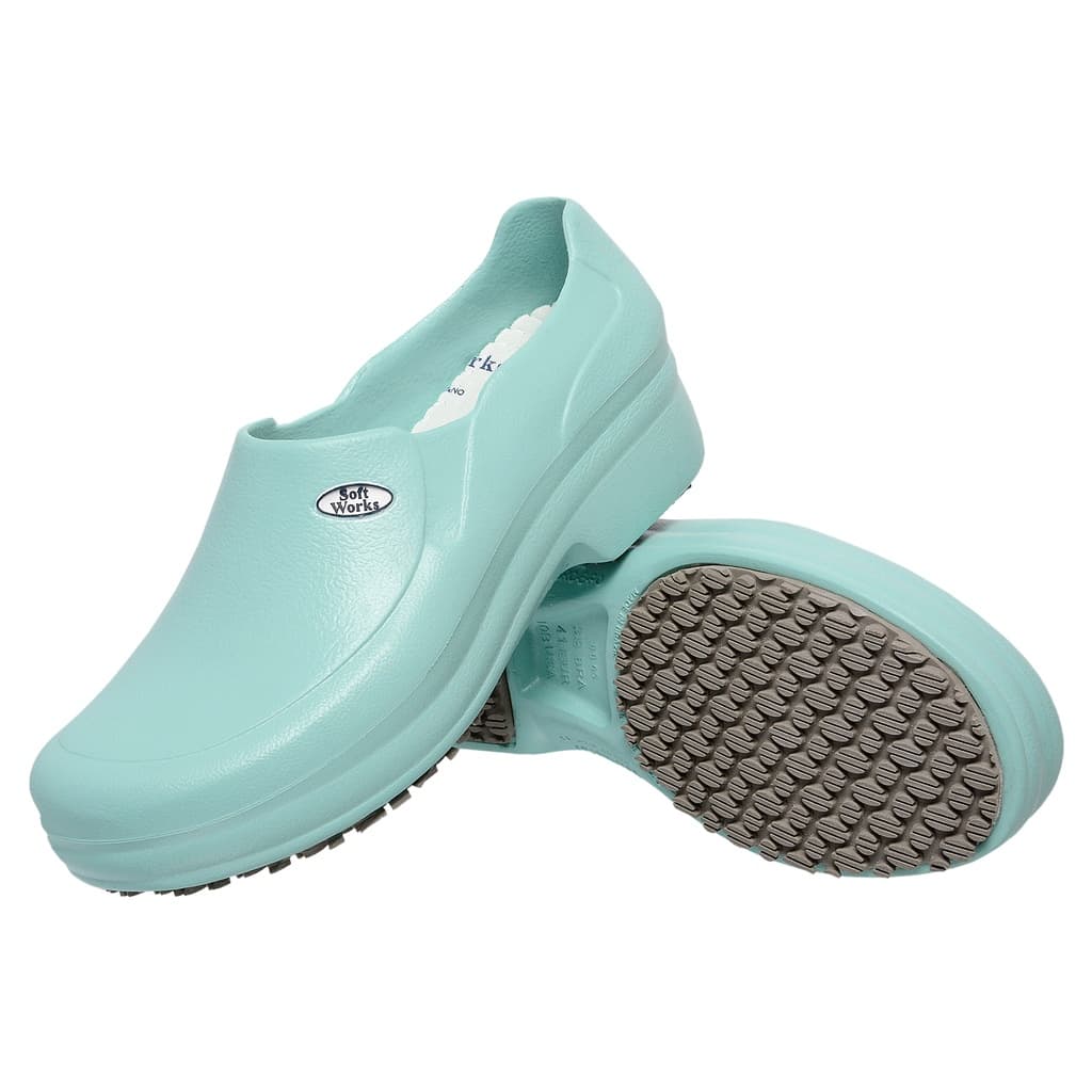 Sapato De Segurança Azul Medicina Soft Works Bb65 Antiderrapante Ca 31898
