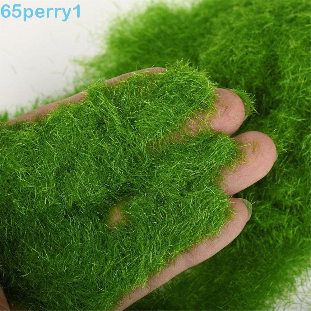 PERRY1 Artificial Grama Em Pó Decoração De Jardim Artesanato Micro Paisagem