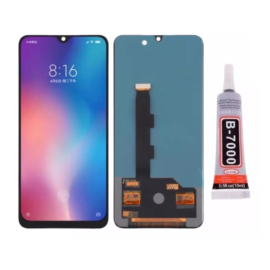 5.97" Incell&Oled Tela Para Xiaomi Mi 9 SE Frontal Touch Display Compative M1903F2G +Cola