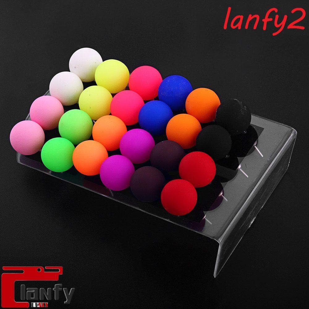 Lanfy Brincos Coloridos De Acrílico Redonda Pequena Bola Candycolor