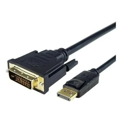 Cabo Displayport Para Dvi-d 24+1 Pino 1,8mts