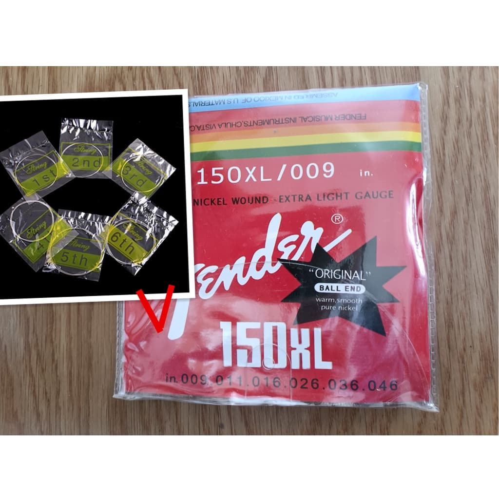 Conjunto de cordas de guitarra elétrica, 6 peças 150 150XL/.009in, acessórios para guitarra, peças de guitarra, corda