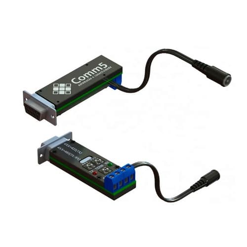 Conversor de Saída Serial RS232 Externo Para RS485/RS422 Com Fonte Comm5 EF-232-485