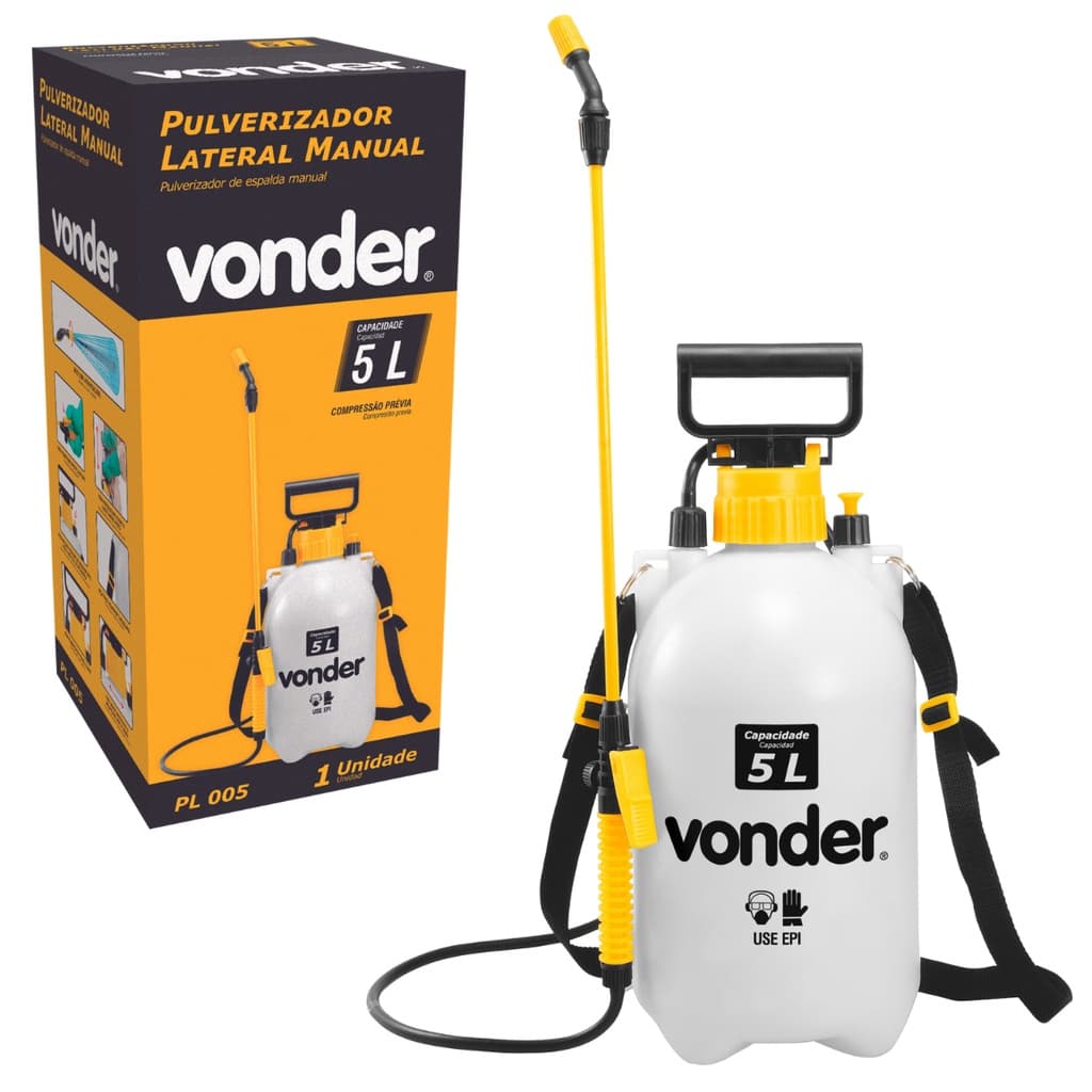 Pulverizador Agrícola Manual 5L Vonder