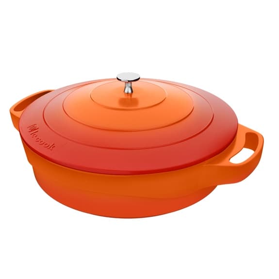 Caçarola Baixa Revestimento Cerâmico Le Cook 24 Cm