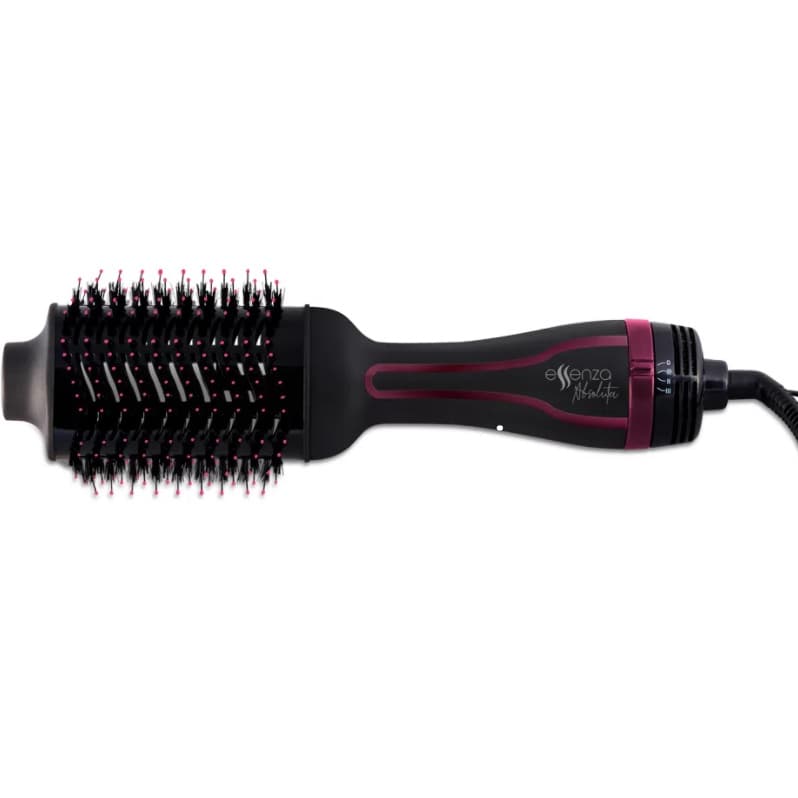 Escova Secadora Modeladora Oval  Essenza Preta EB062