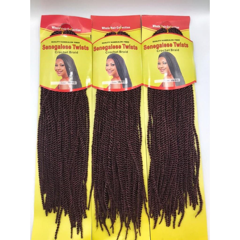 Cabelo Twist Senegalese Torcido p/ Crochet Braid