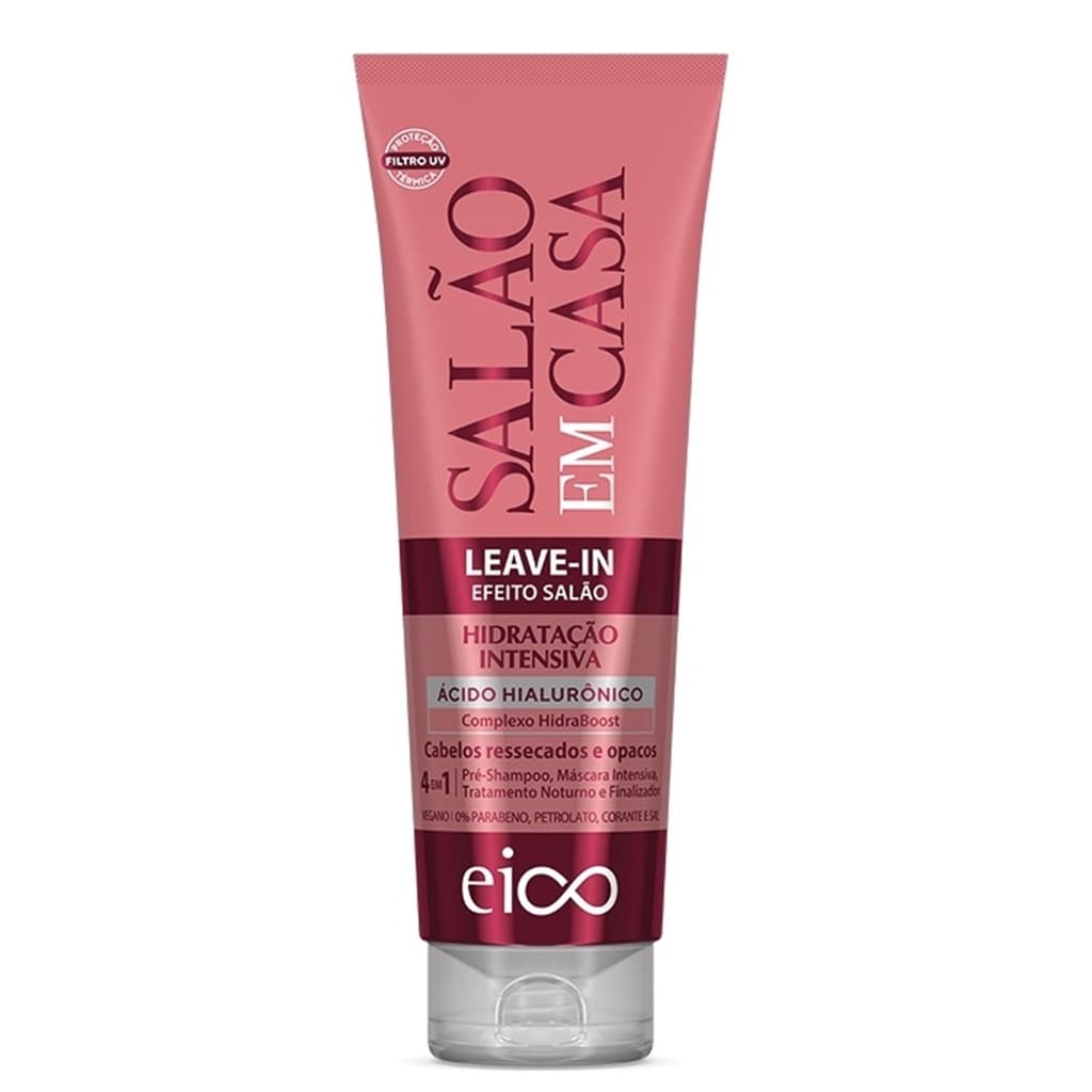 Leave - in Salão em Casa Hidratação Intensiva Eico - 200ml