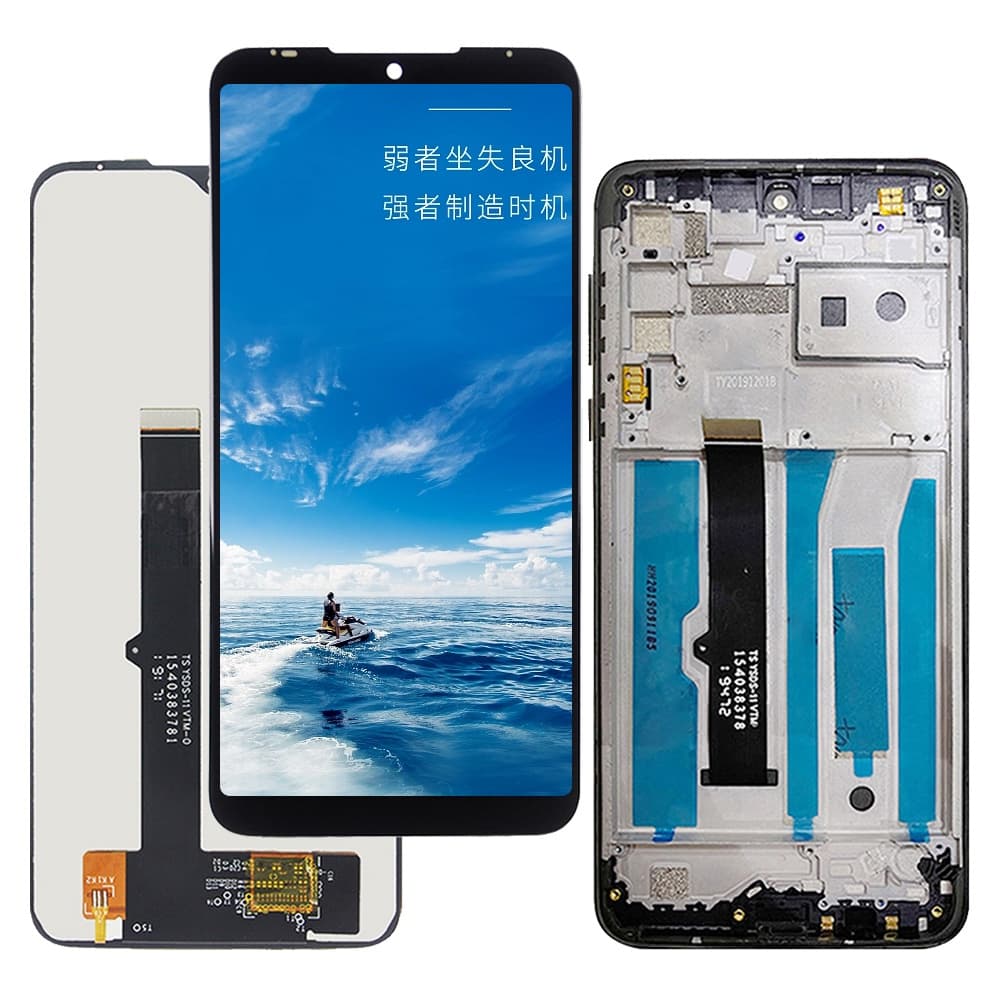 6.2" Vivid Frontal Tela Display Para Moto G8 Play Compativel XT2015 XT-2016-1 Lcd Com Aro