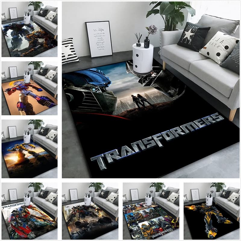 Transformers : Super Warriors Rise Optimus Prime Hornet Filme Tapete De Cabeceira Para Estudo Infantil Sofá Absorvente A