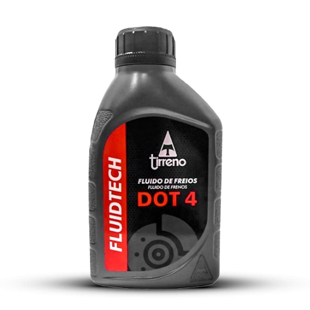 Oleo De Freio Fluido Dot 4 Original Tirreno 500 ml Fluidtech